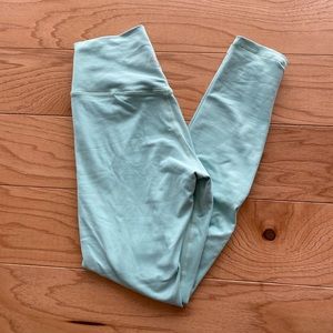 Till You Collapse Blue Leggings